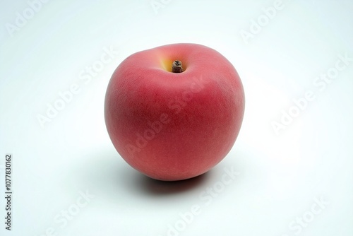 Peach isolated on background photo