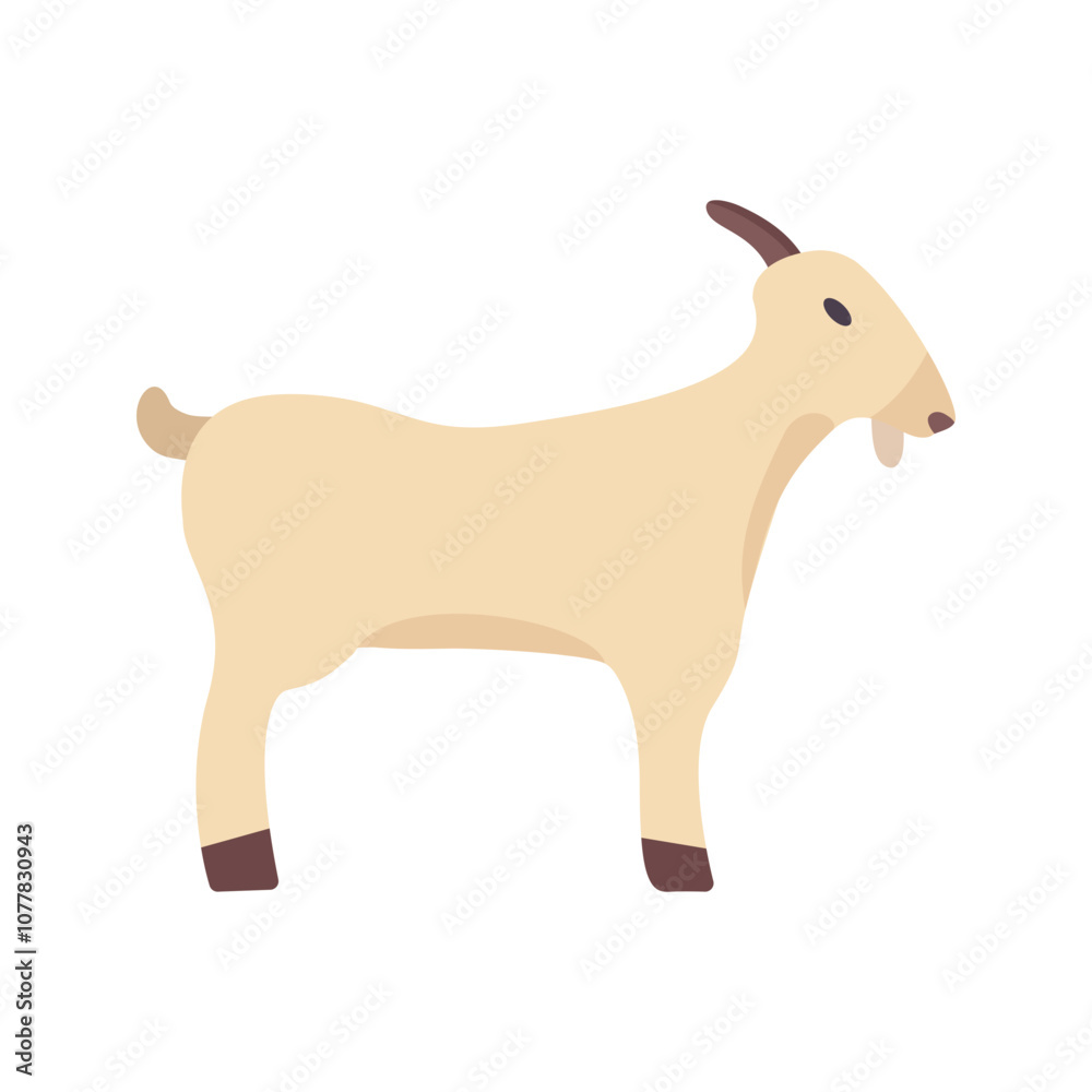Goat Vector Icon