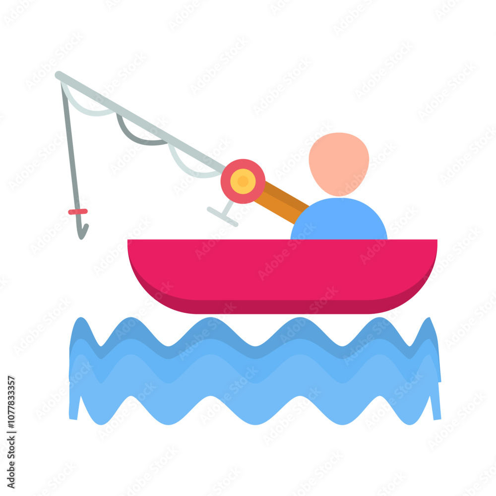 Fishing Vector Icon Fishing Vector Icon