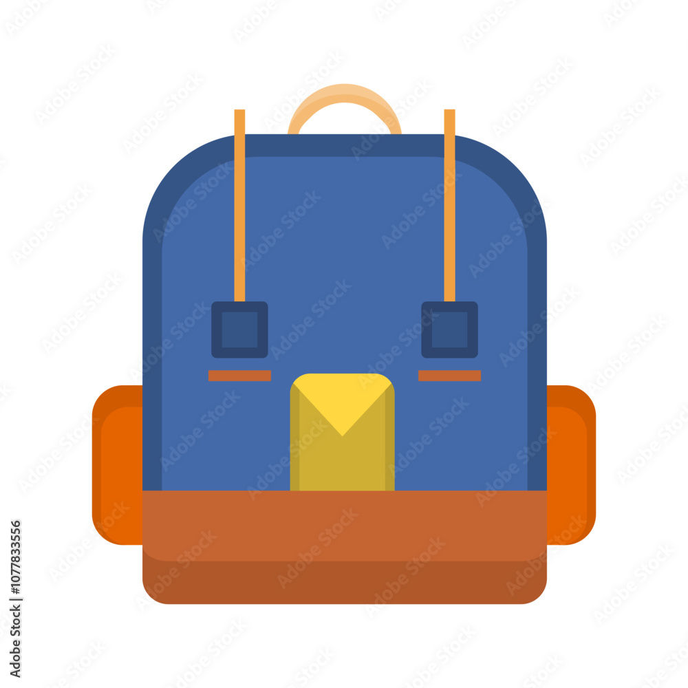 Bagpack Vector Icon Bagpack Vector Icon
