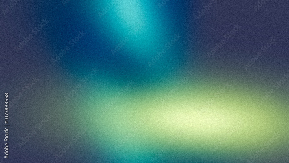 Vibrant green blue color grainy gradient background, copy space. Vibrant green blue color grainy gradient background, copy space.