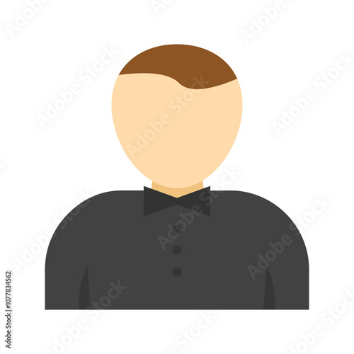 Waiter Vector Icon