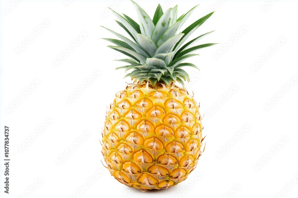 Pineapple isolated on background Pineapple isolated on background