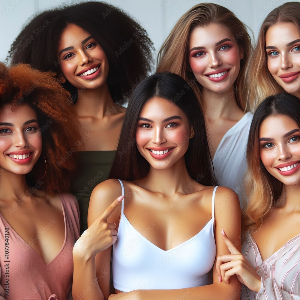Radiant Multicultural Beauty Radiant Multicultural Beauty