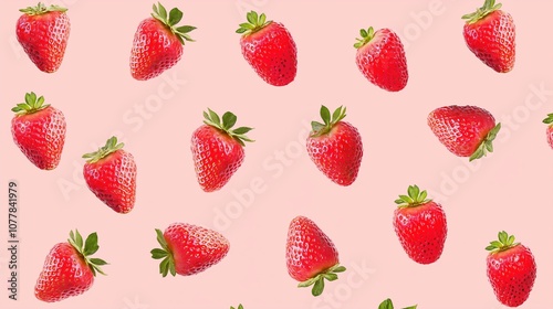 strawberry isolated on background