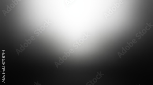 Softly Blurred Grey and White Gradient Seamless Background for Professional Design Projects