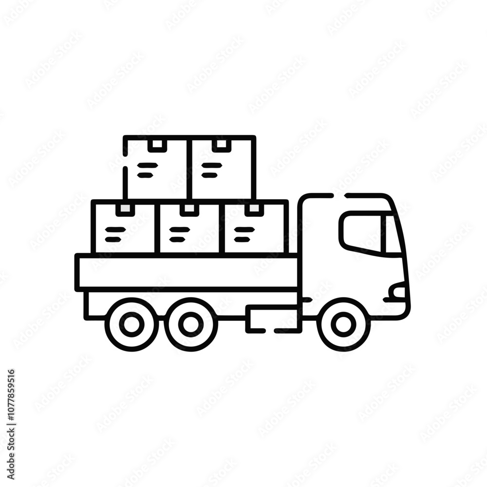 Truck icon symbol vector illustration
Truck icon symbol vector illustration