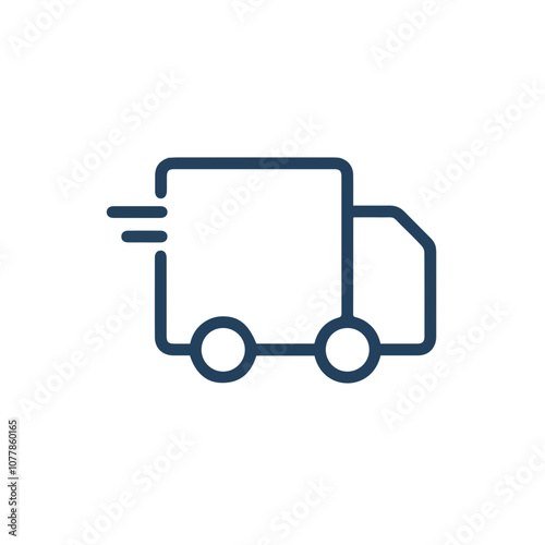 Truck icon symbol vector illustration 