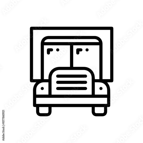 Truck icon symbol vector illustration 