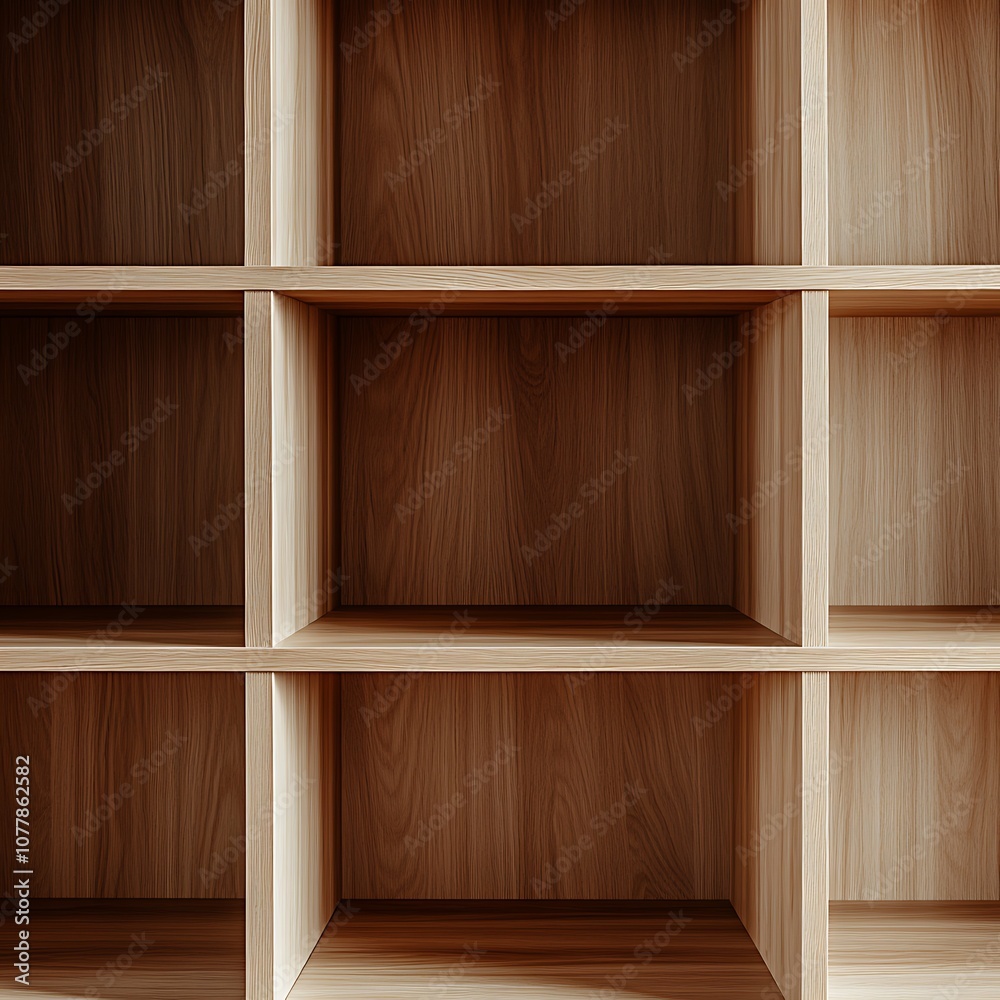 Bookcases isolated on a white background, close up Bookcases isolated on a white background, close up