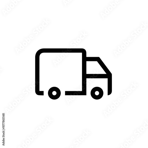 Truck icon symbol vector illustration 