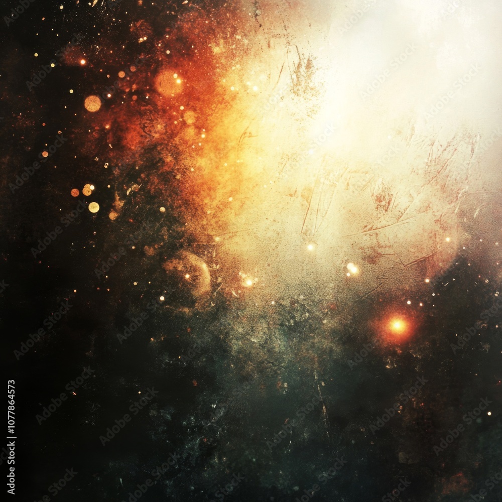 Grunge Background with Lights and Scratches Grunge Background with Lights and Scratches