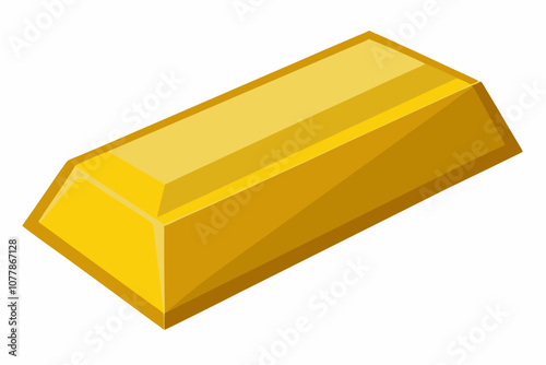 Gold bars isometric icon 