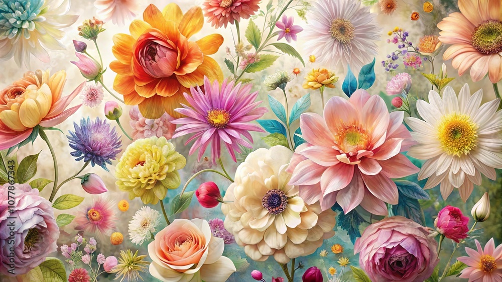 A symphony of vibrant blossoms in a whimsical garden, where delicate petals dance with ethereal grace, showcasing the beauty of nature's artistry. A symphony of vibrant blossoms in a whimsical garden, where delicate petals dance with ethereal grace, showcasing the beauty of nature's artistry.