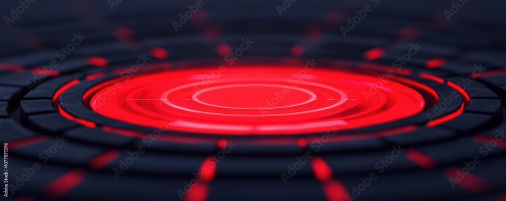 Fototapeta premium Automated threat detection system visualized as a scanning grid, cyber intelligence, cybersecurity detection