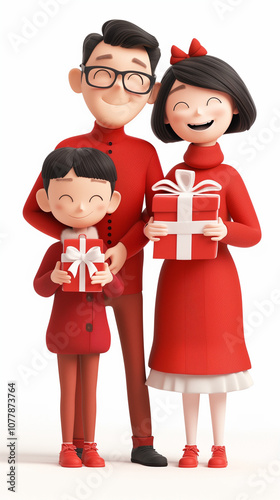 family with children