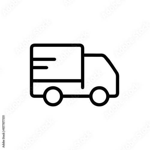 Truck icon symbol vector illustration 