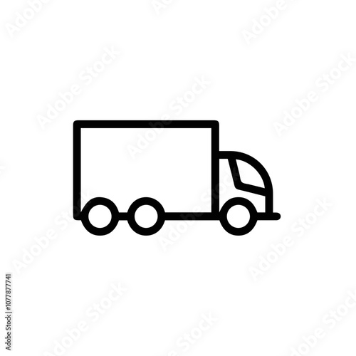 Truck icon symbol vector illustration 