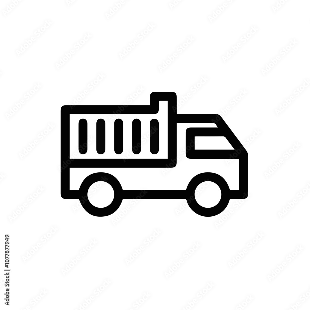 Truck icon symbol vector illustration
