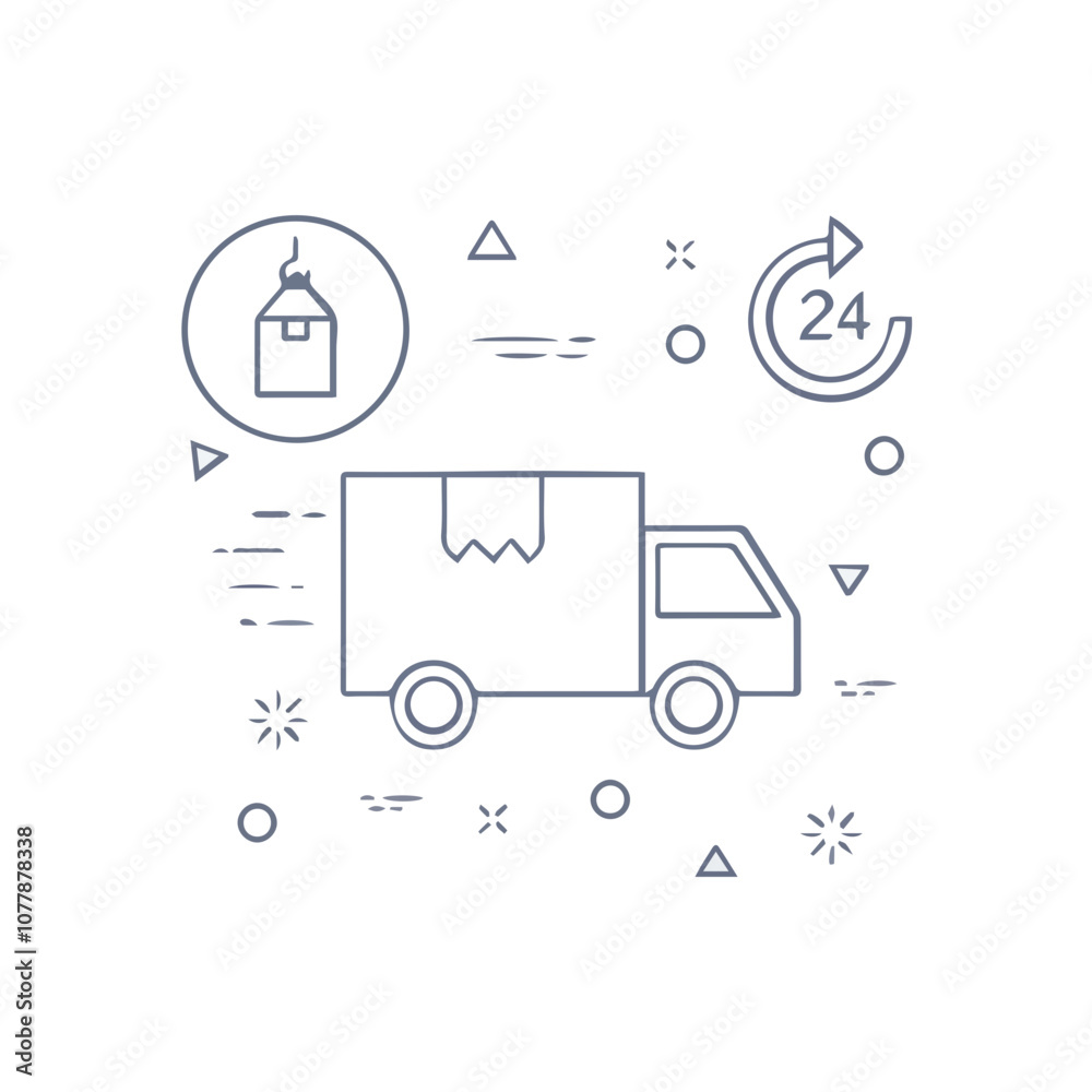 Truck icon symbol vector illustration
Truck icon symbol vector illustration
