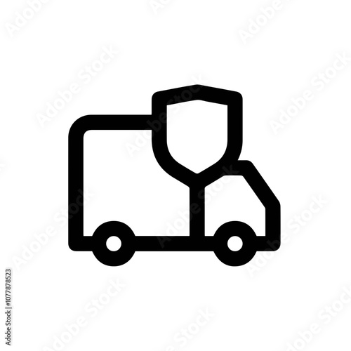 Truck icon symbol vector illustration 