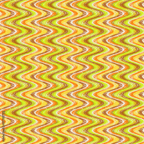 Abstract golden wave create pattern with wave grunge surface textures background, Ideal for wallpaper, card, advertising , fashion design, DIY card etc.,