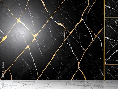 Marble texture backdrop with realistic veins and colour variations, featuring smooth patterns in natural colour. Perfect for backgrounds, design projects, and product placement.