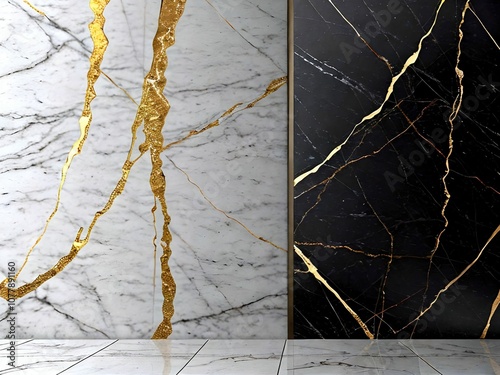 Marble texture backdrop with realistic veins and colour variations, featuring smooth patterns in natural colour. Perfect for backgrounds, design projects, and product placement.