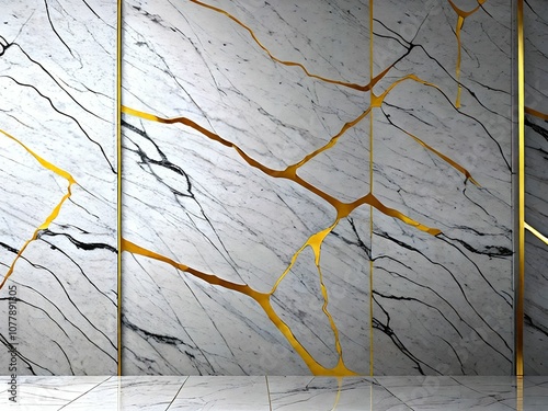 Marble texture backdrop with realistic veins and colour variations, featuring smooth patterns in natural colour. Perfect for backgrounds, design projects, and product placement.