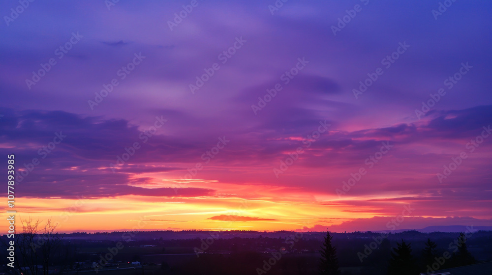 A soft evening sky with the sun setting low, casting a warm glow over the horizon, the colors shifting from gold to purple A soft evening sky with the sun setting low, casting a warm glow over the horizon, the colors shifting from gold to purple