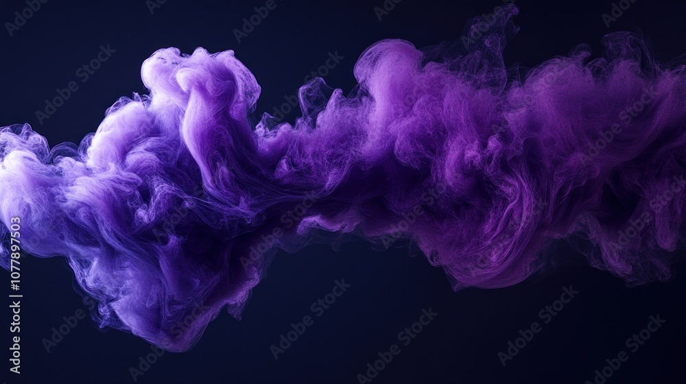 Abstract Purple Smoke Abstract Purple Smoke