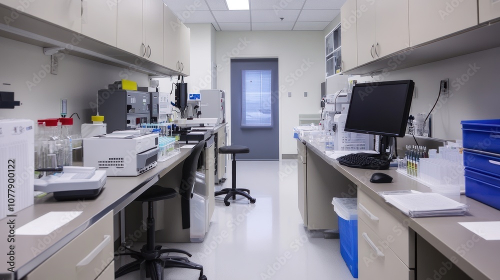 Modern Laboratory Interior Modern Laboratory Interior