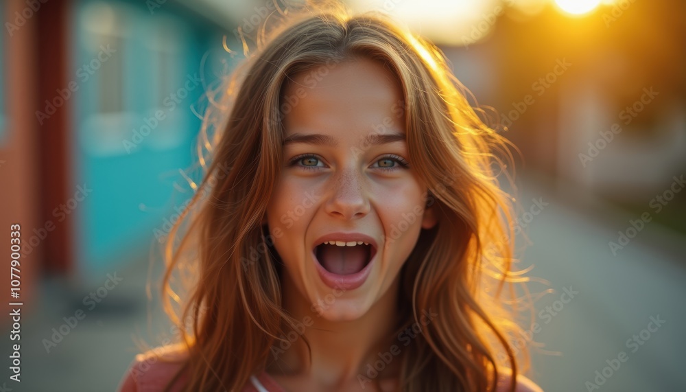 Beautiful girl's emotional face on a plain background. An amazing depiction of innocence and elegance. Beautiful girl's emotional face on a plain background. An amazing depiction of innocence and elegance.