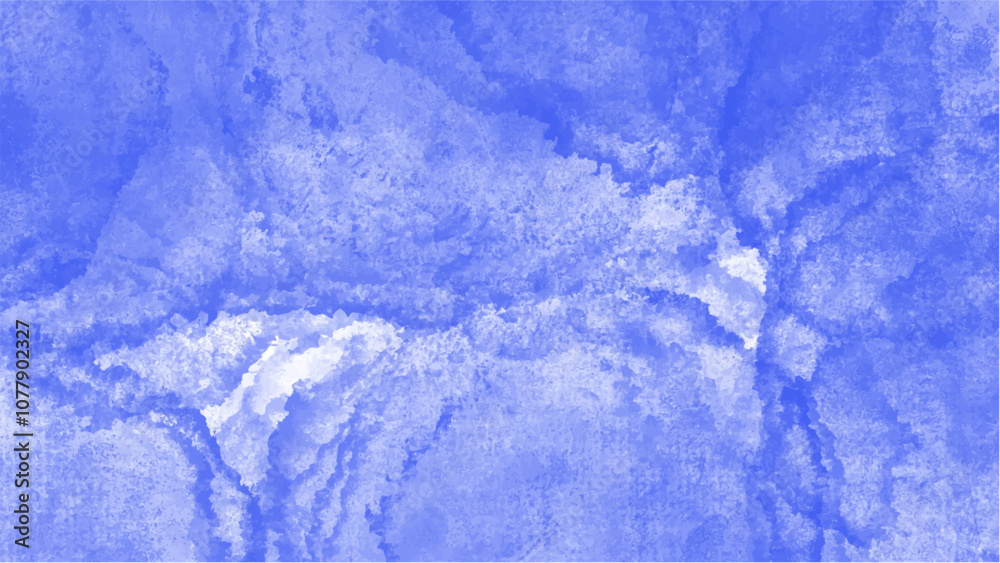 Obraz premium Abstract blue watercolor background.Hand painted watercolor. vector