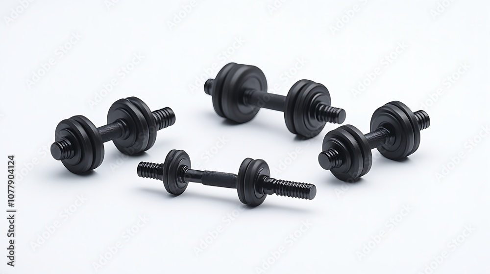 Minimalist Dumbbells for Urban Fitness Minimalist Dumbbells for Urban Fitness