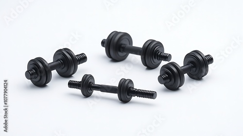 Minimalist Dumbbells for Urban Fitness