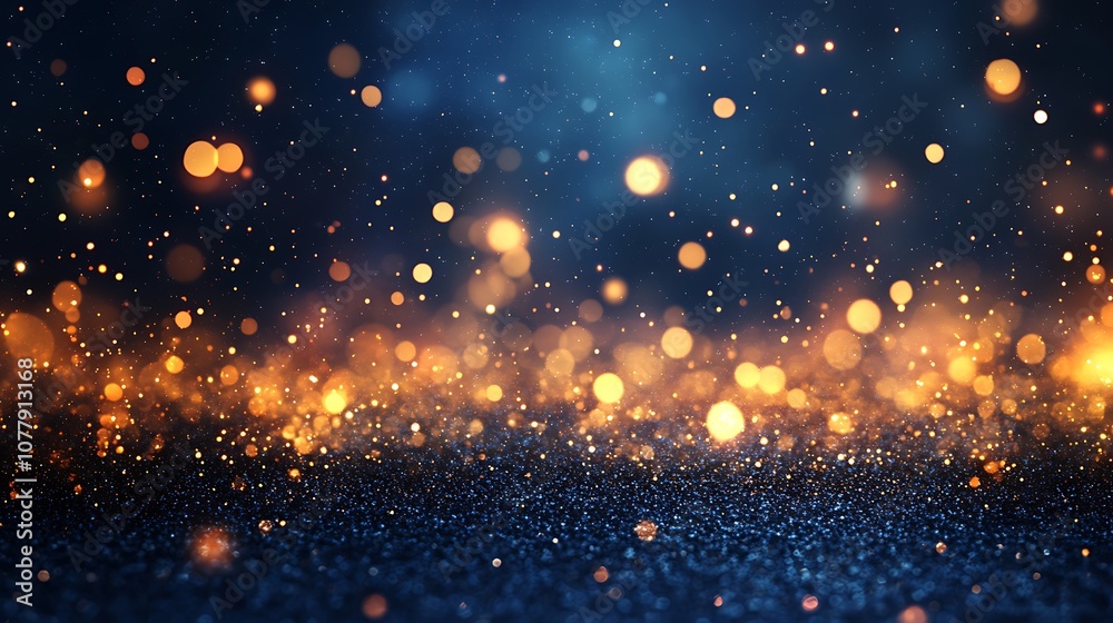 Abstract glittering lights background with bokeh blur Abstract glittering lights background with bokeh blur