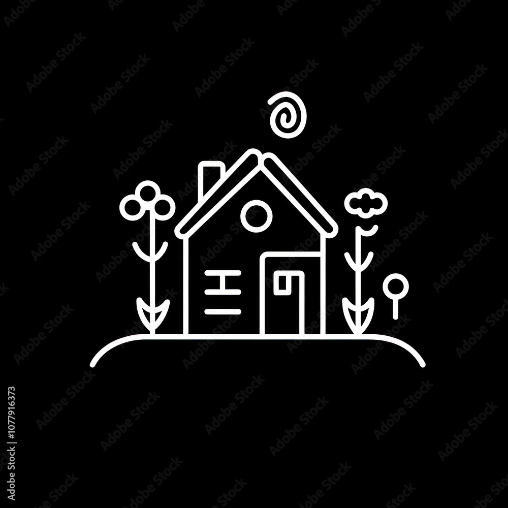 Key hovering over multiple keyholes on a house door, each depicting a different emotion. Key hovering over multiple keyholes on a house door, each depicting a different emotion.