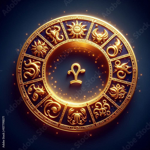 Celestial Zodiac Emblem
