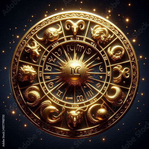 Celestial Zodiac Emblem
