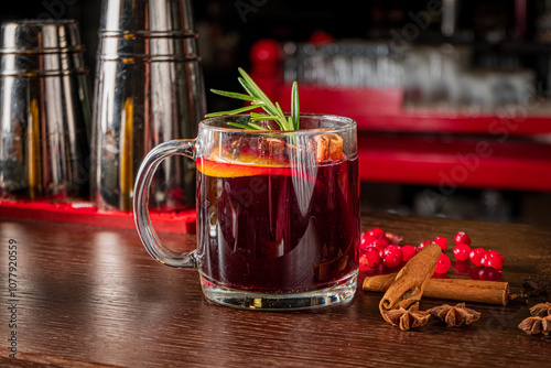 winter drink on the table