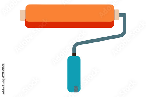 Paint Roller | isolated vector illustration on white background