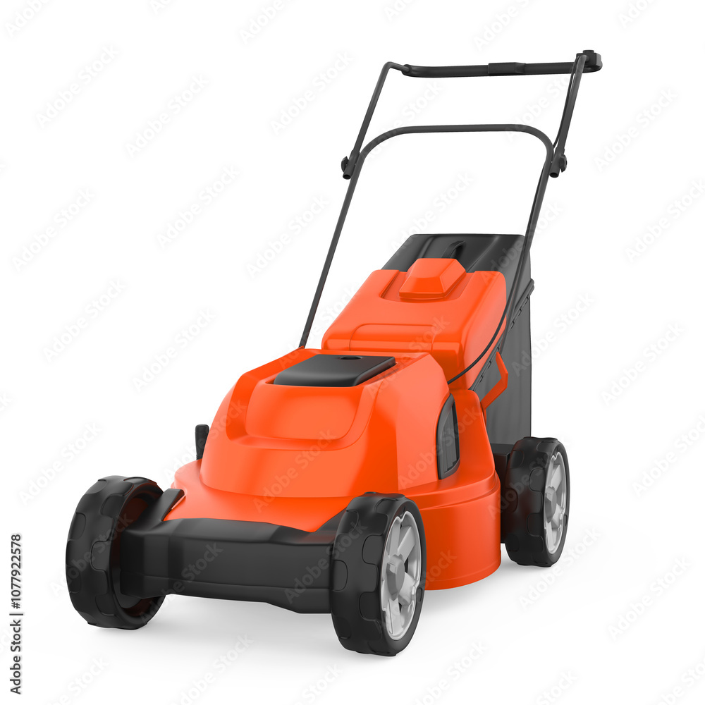Lawn Mower Isolated Lawn Mower Isolated