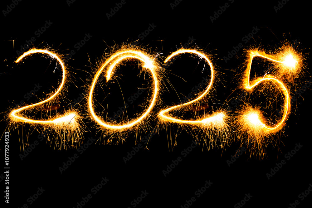 New year 2025 written by sparkler New year 2025 written by sparkler