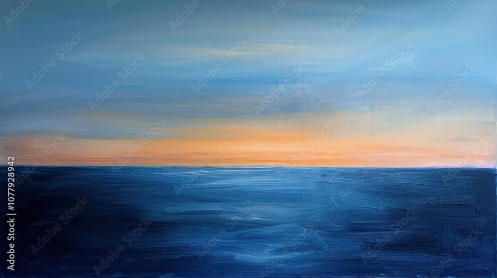 The last light of day fading into the twilight sky, deep blues and oranges blending into the horizon The last light of day fading into the twilight sky, deep blues and oranges blending into the horizon