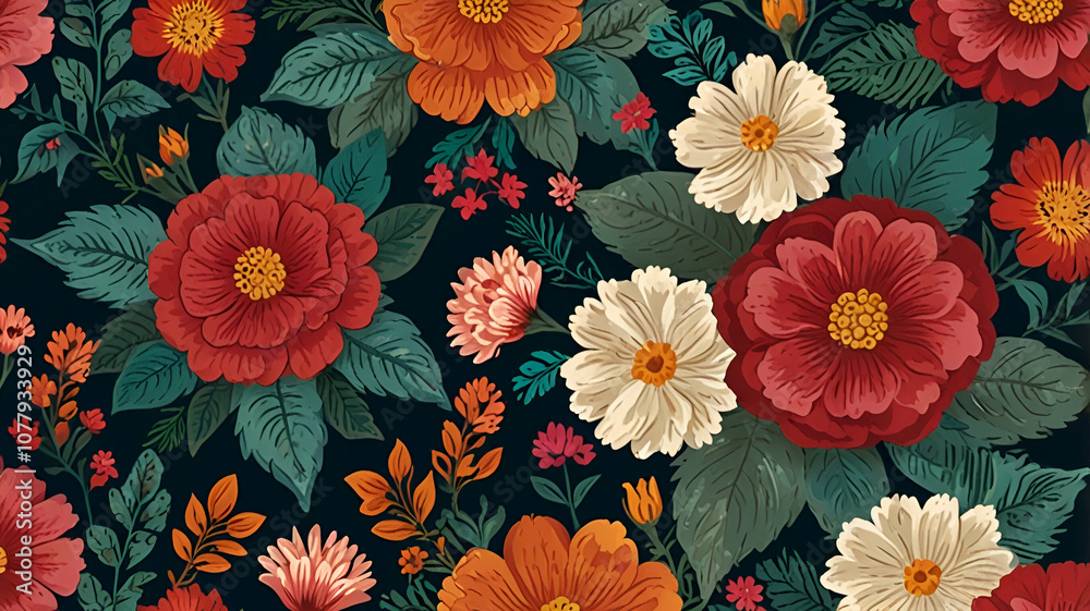 seamless floral pattern seamless floral pattern