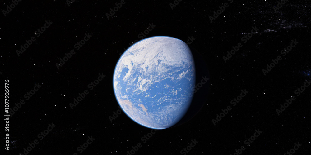 3D planet earth in space universe with shiny star dark blue technology science background with copy space. astronomy starry sky shimmering glow wallpaper 3D planet earth in space universe with shiny star dark blue technology science background with copy space. astronomy starry sky shimmering glow wallpaper