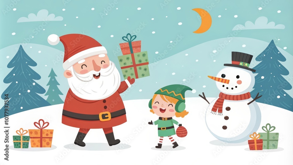 All object of Christmas-themed All object of Christmas-themed