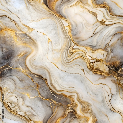 white golden  modern marbel and tile texture generated by Ai	