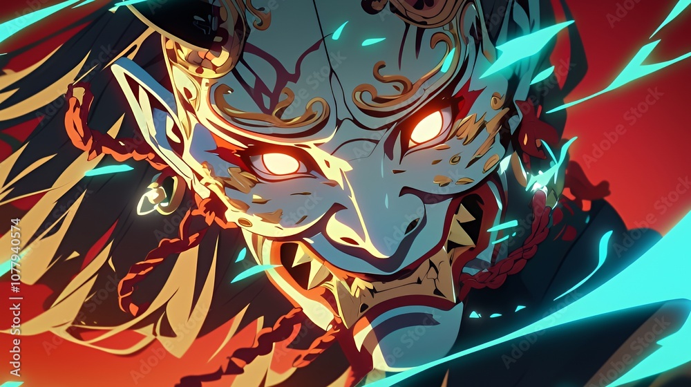 Fierce Demon Mask Fierce Demon Mask